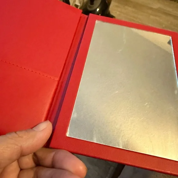 YSL.. Red Book Mirror with box and dust bag NWOT